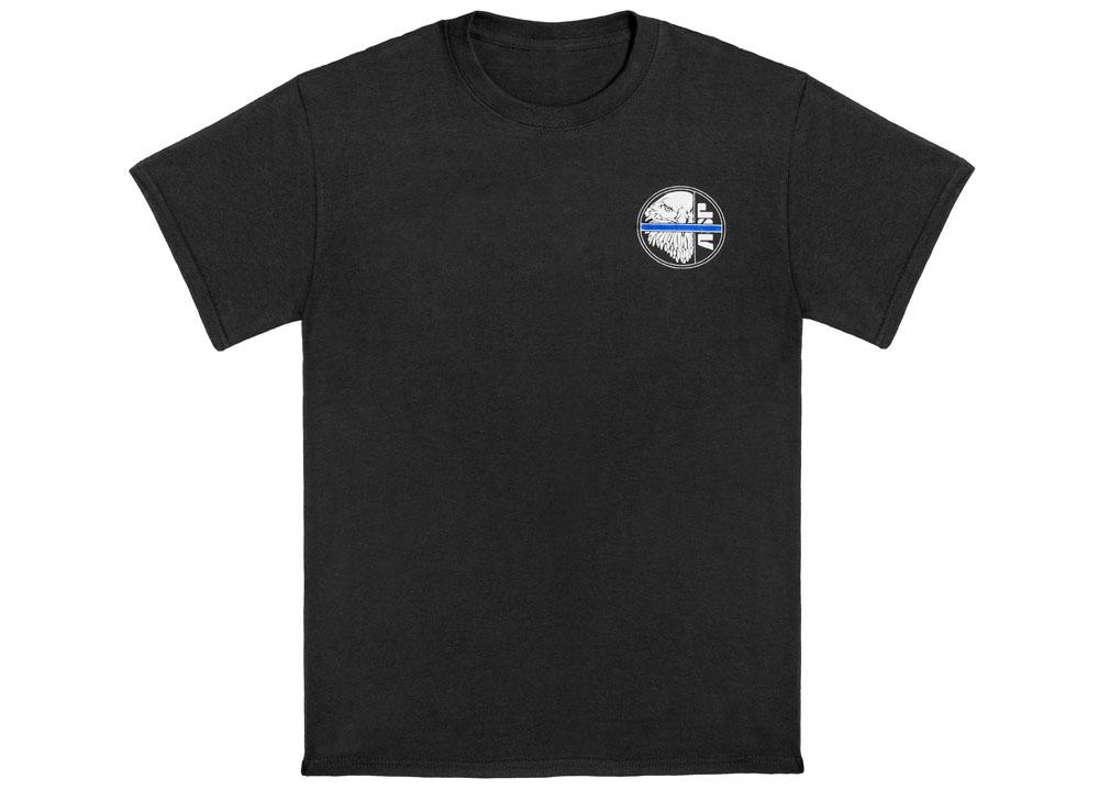 ASP Blue Line T-Shirt, Cotton - Clothing & Accessories
